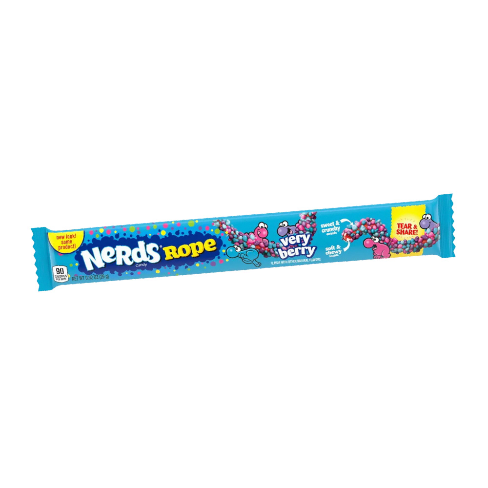 Gomitas Nerds Rope Very Berry 26g