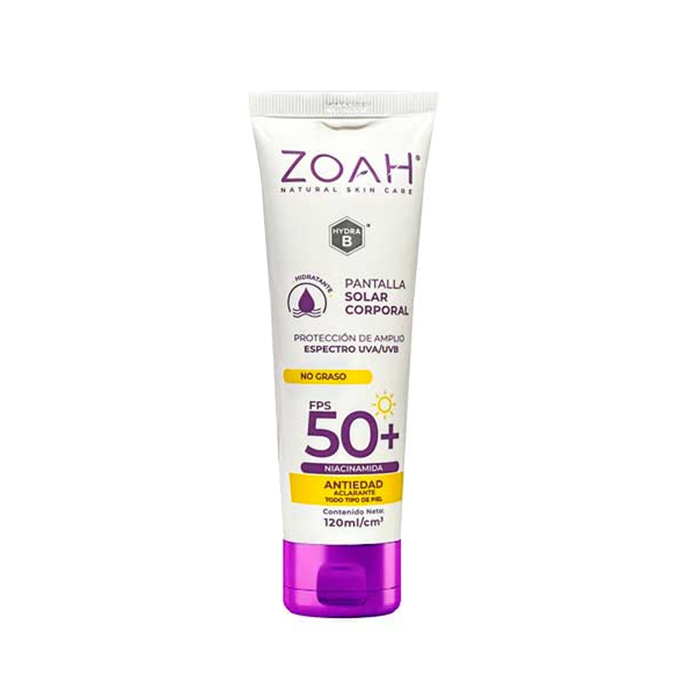 Pantalla Solar Zoah Corporal 120ml