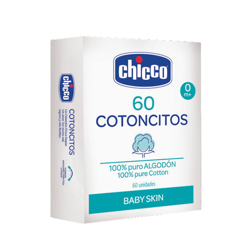 Hisopos Chicco NI 60uds