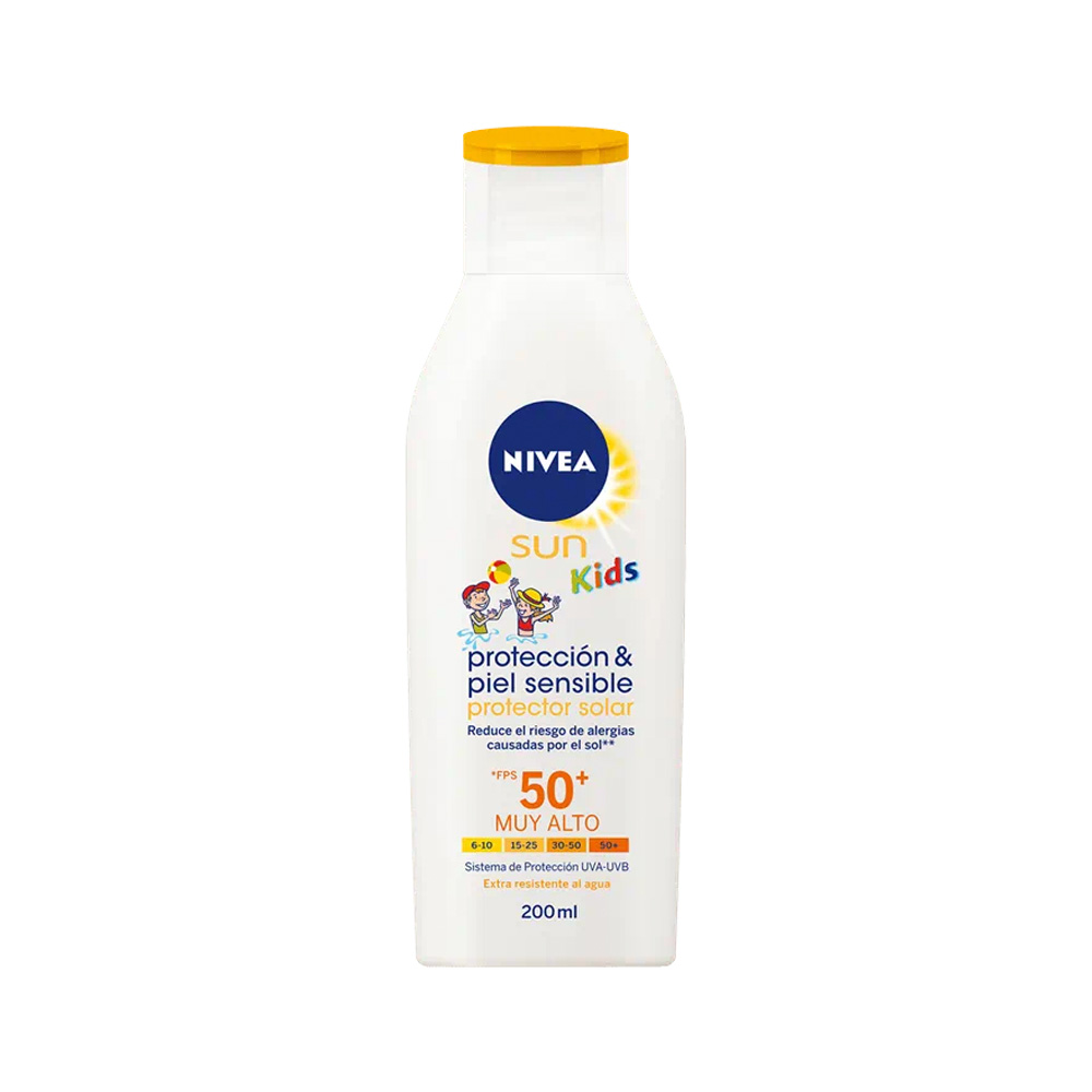 Protector Solar Nivea Sun Babies/Kids Sensible FPS 50+ 200ml