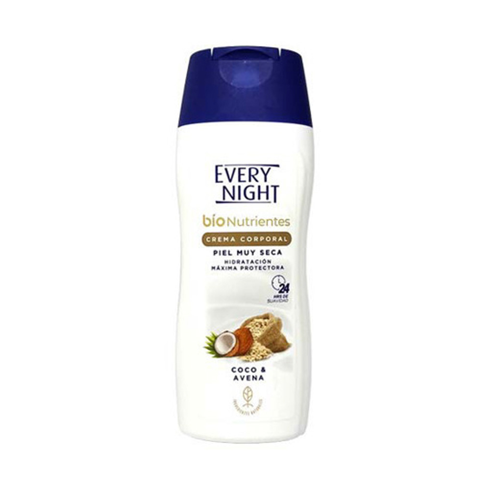 Crema Corporal Every Night Bío Coco/Avena 365ml