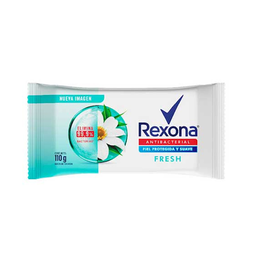 Jabón en Barra Rexona Antibacterial Fresh 110g