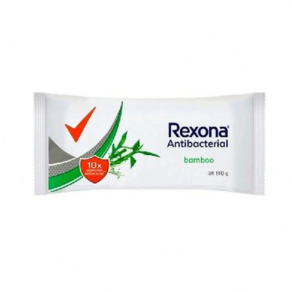 Jabón en Barra Rexona Antibacterial Bamboo 110g