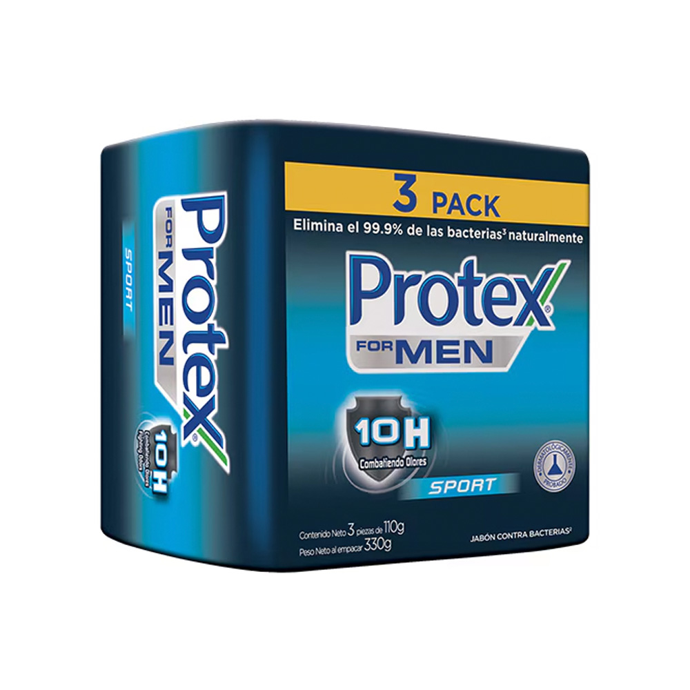 Jabón en Barra Protex Men Sport 3x110g