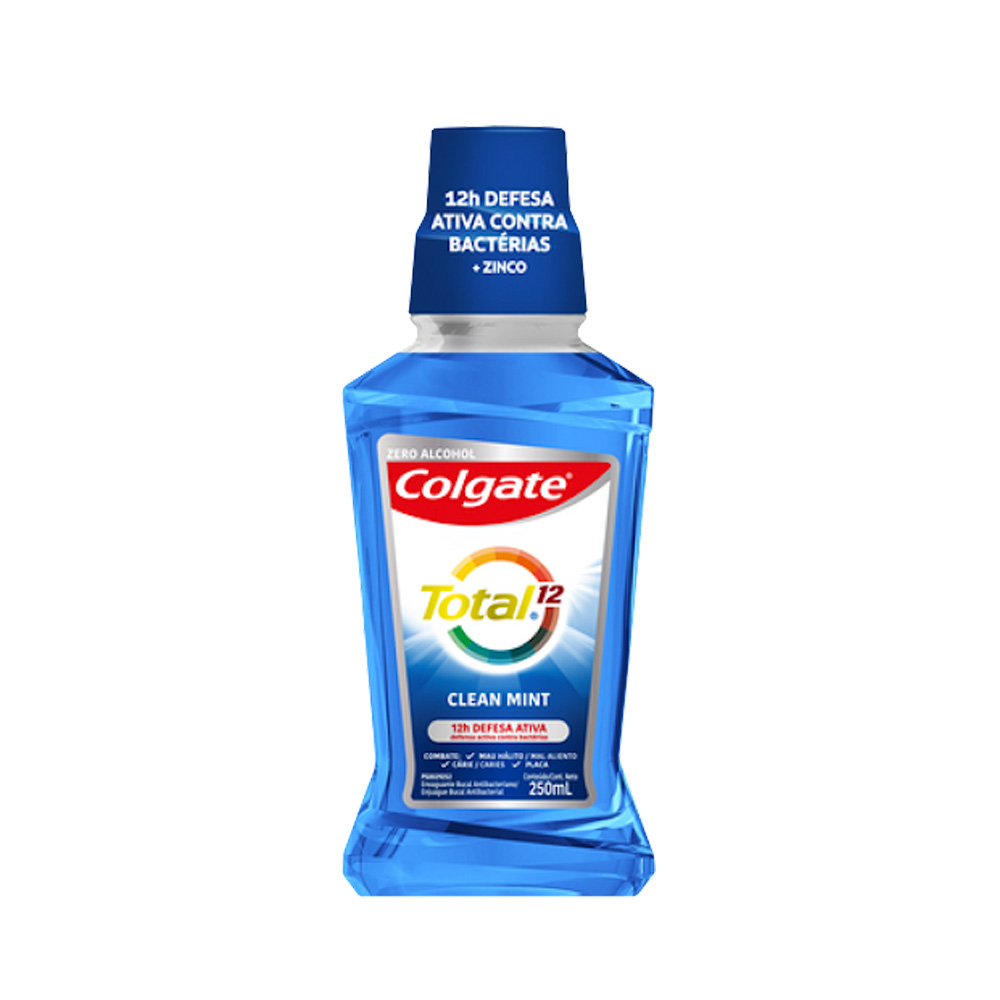 Enjuague Bucal Colgate Total 12 Clean Mint 250 ml