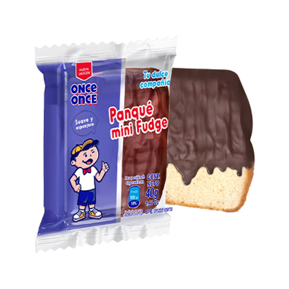 Panque Once Once Mini Fudge 40g