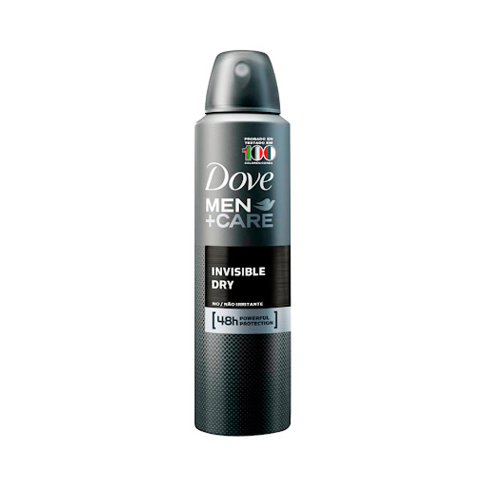 Desodorante Dove Men Invisible Aerosol 150ml