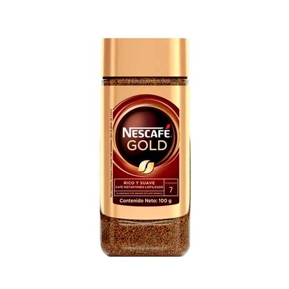 Café Instantáneo Nescafé Gold 100g