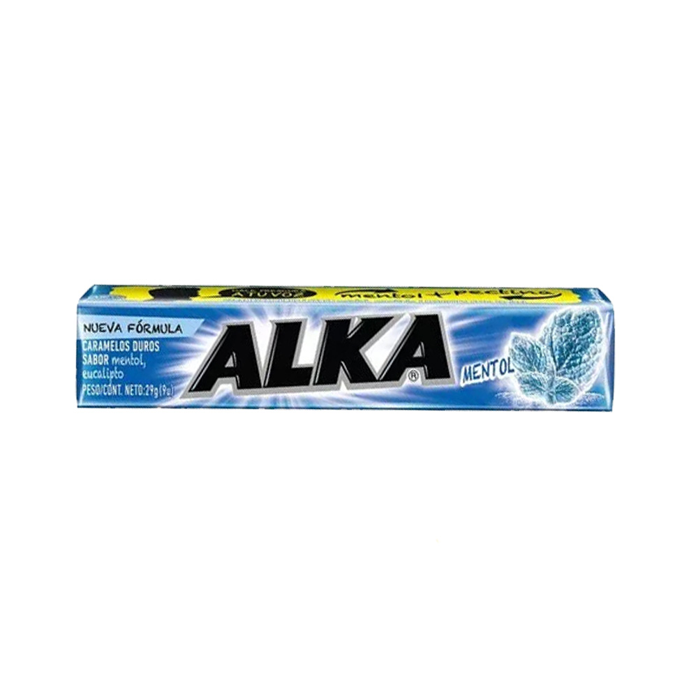 Caramelos Alka Mentol 30,6g