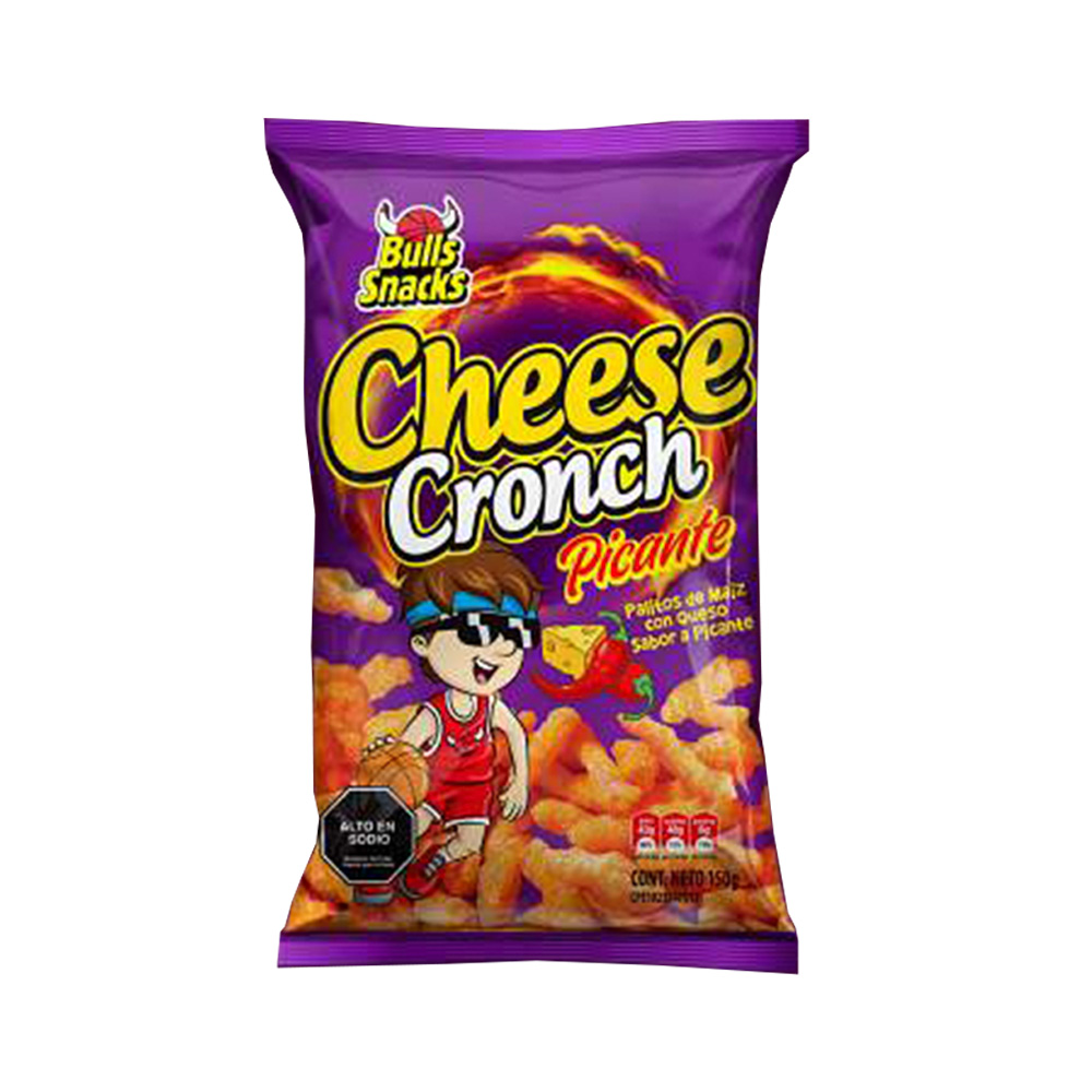 Snack Bulls Snacks Cheese Cronch Picante 110g