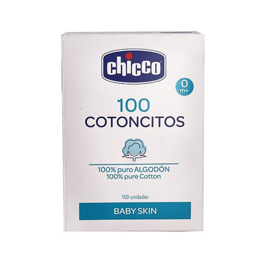 Hisopos Chicco 100uds 3×2