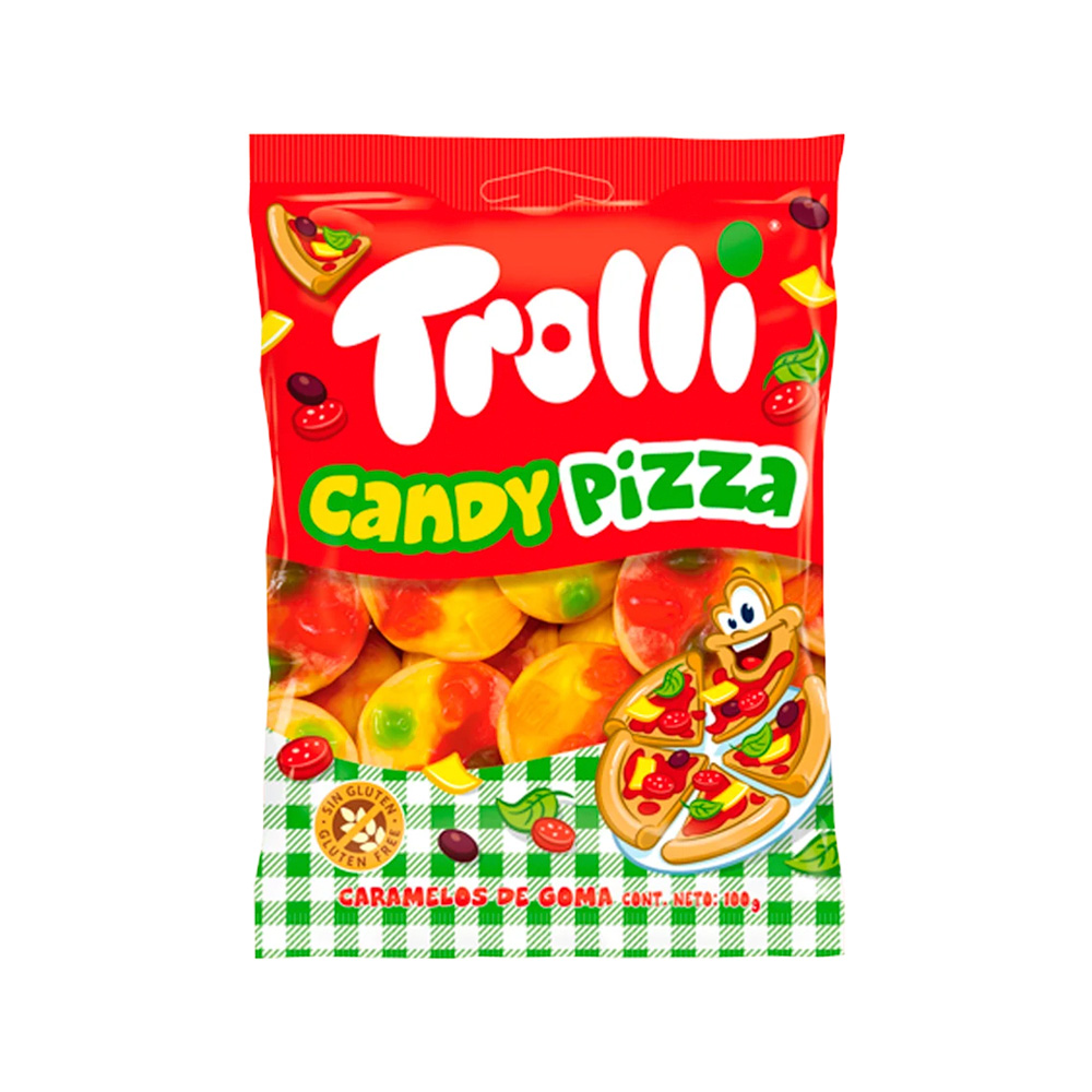 Gomita Trolli Candy Pizza 100g