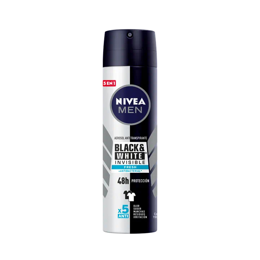 Desodorante Nivea Deep Black&White Spray 150ml