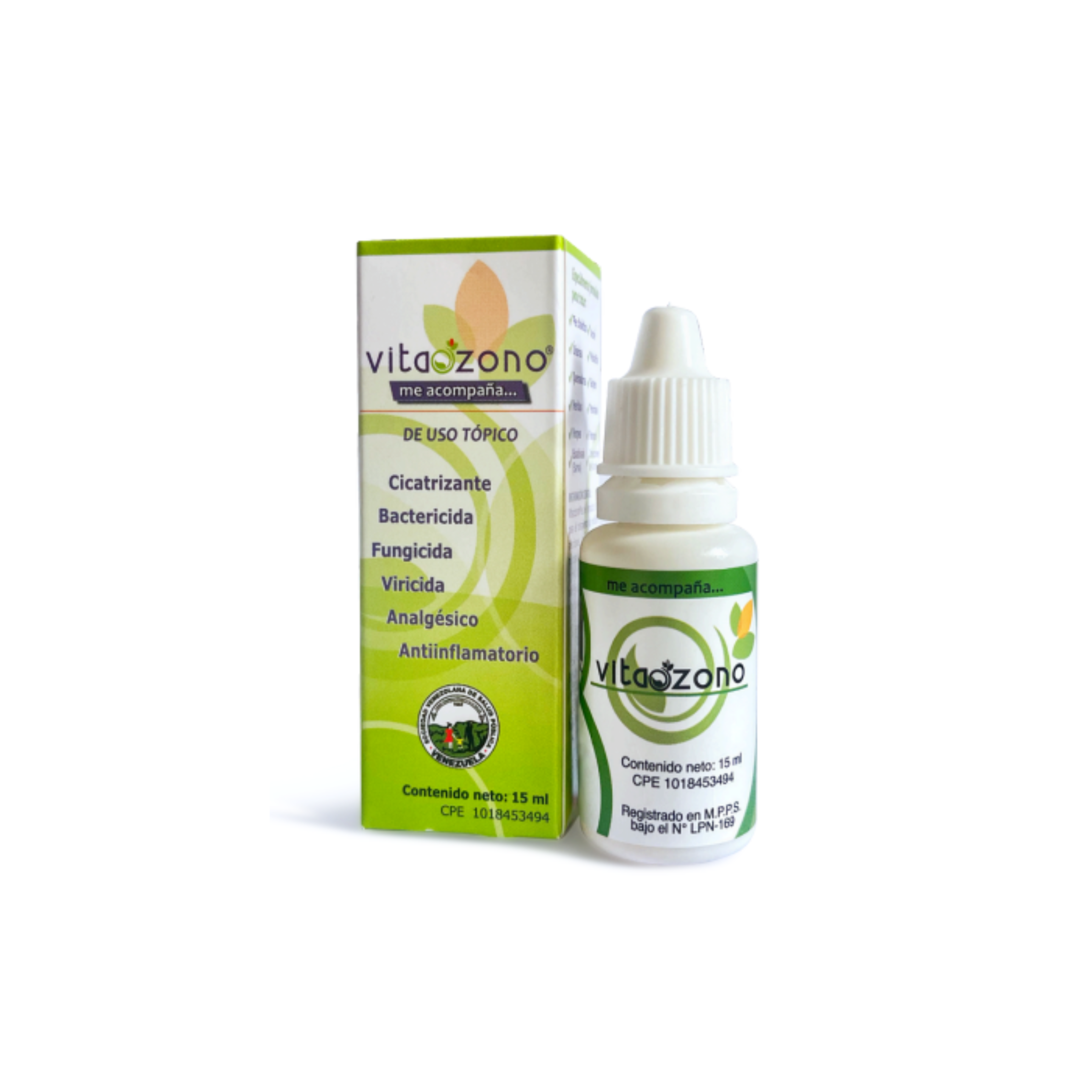 Aceite Ozonizado Uso Tópico Vitaozono 15Ml