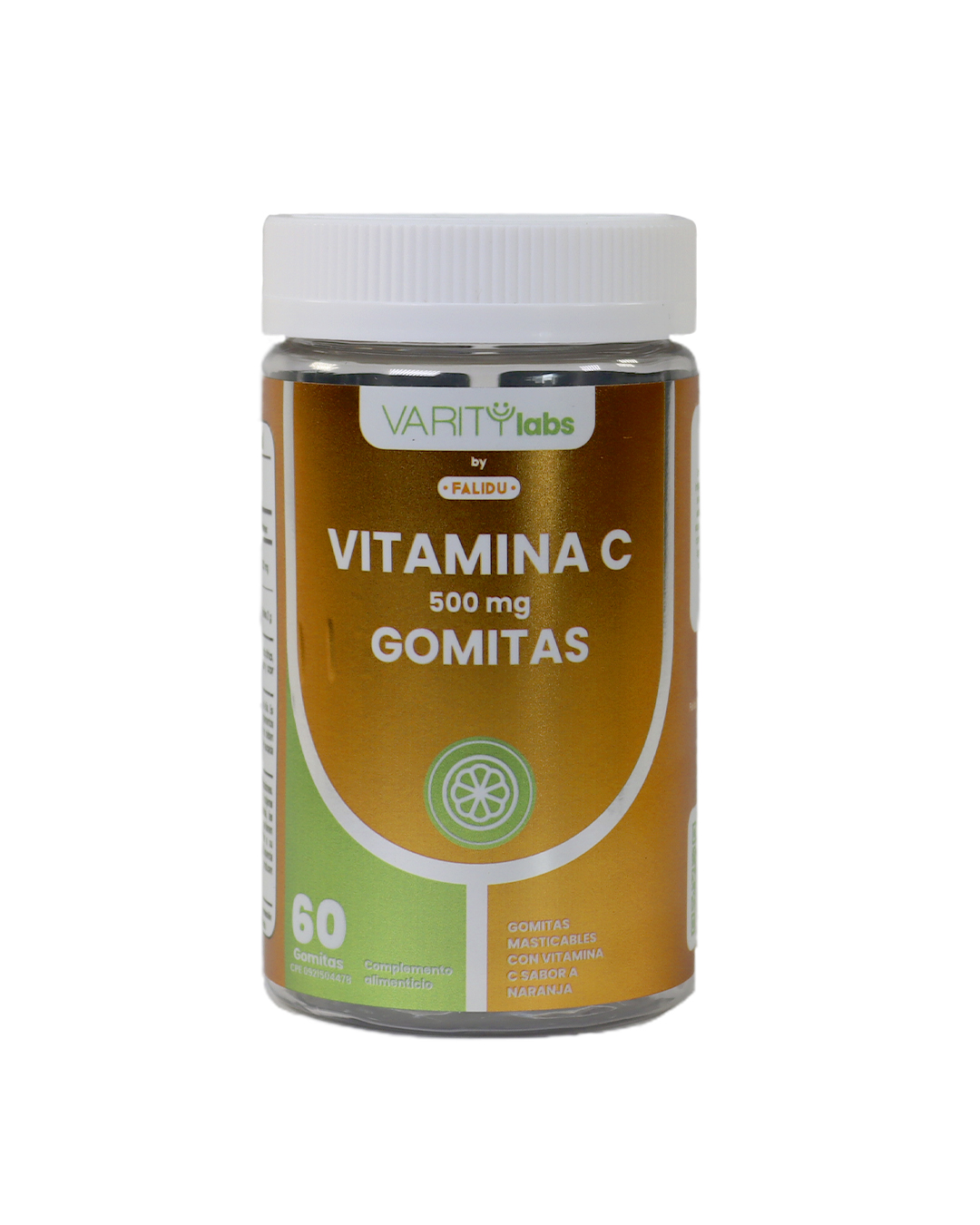 Vitamina C Falidu 500mg 60 Gomitas Masticables