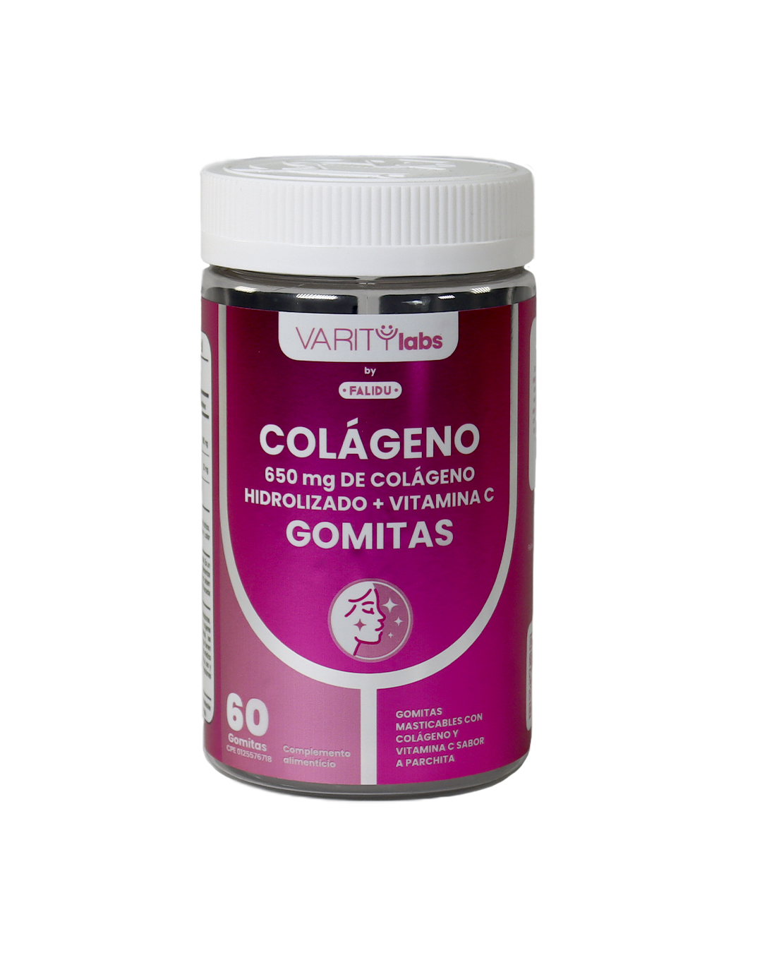 Colágeno Hidrolizado + Vitamina C Falidu 650/50mg 50 Gomitas