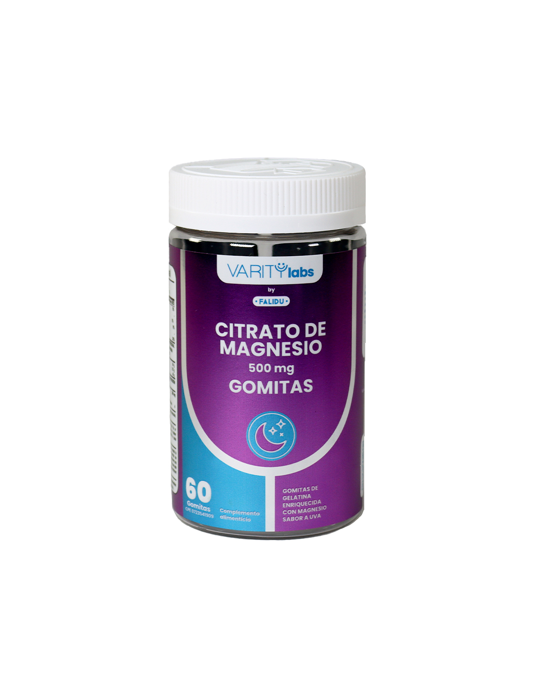 Citrato de Magnesio Falidu 500mg 60 Gomitas