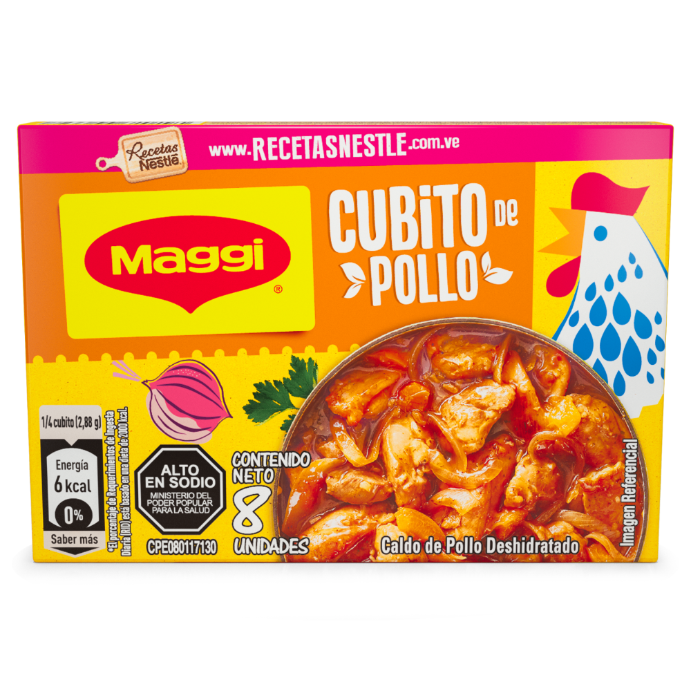 Cubitos de Pollo Maggi 8Uds 92g