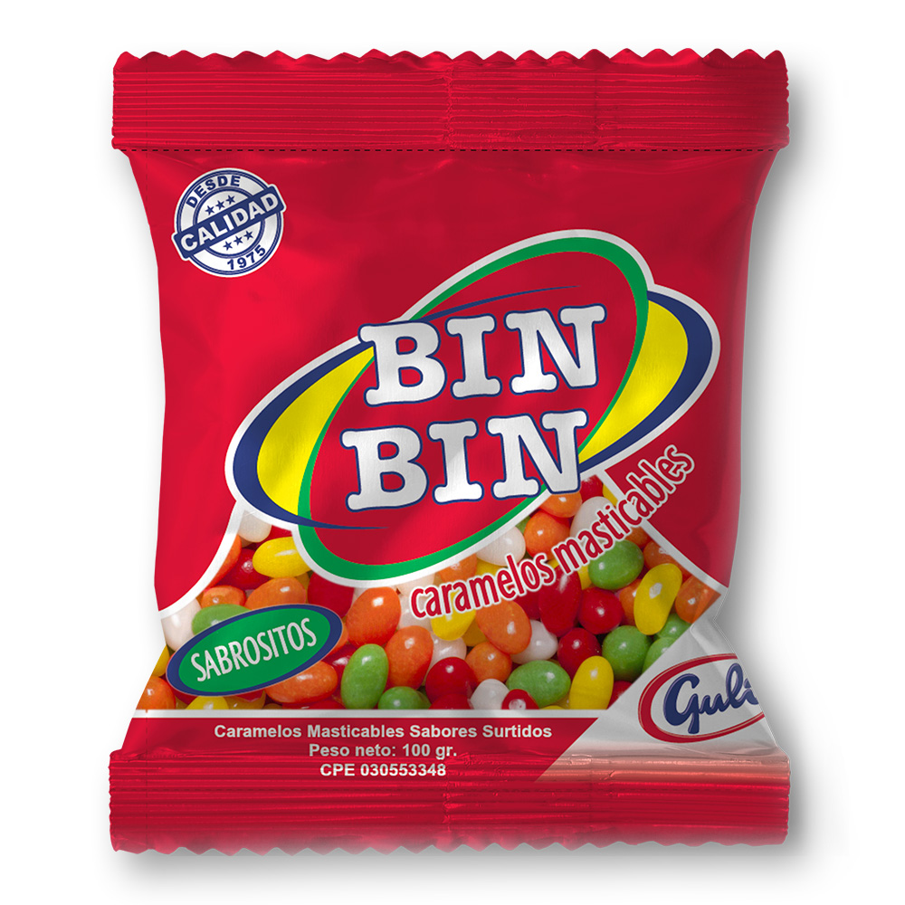Caramelos Guli Bin Bin Familiar 100 gr