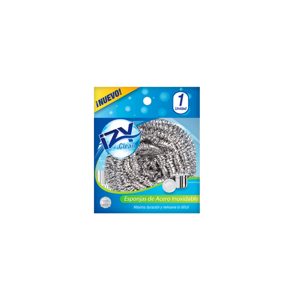 Esponja de Acero Inoxidable IZY Clean