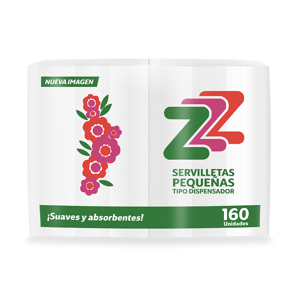 Servilletas tipo Z Poly (Pequeñas) 20×160 Hojas