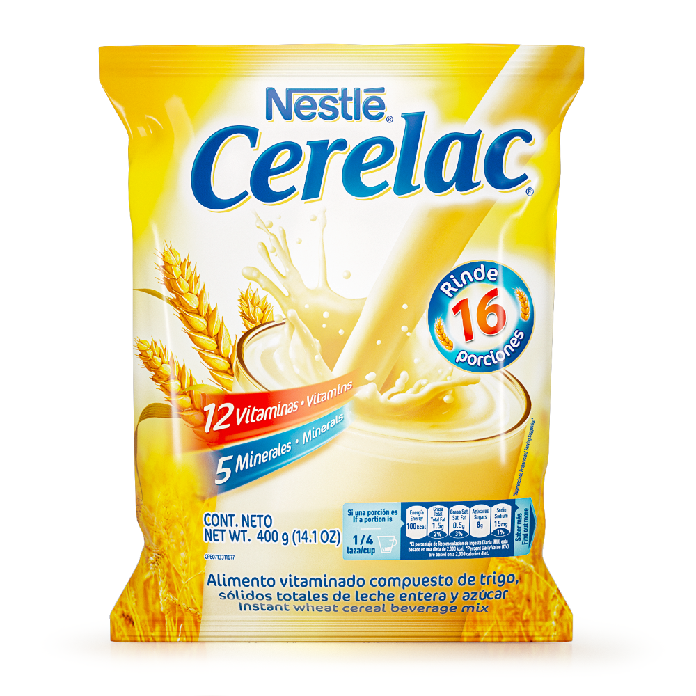 Bolsa de Cereal Cerelac 400g
