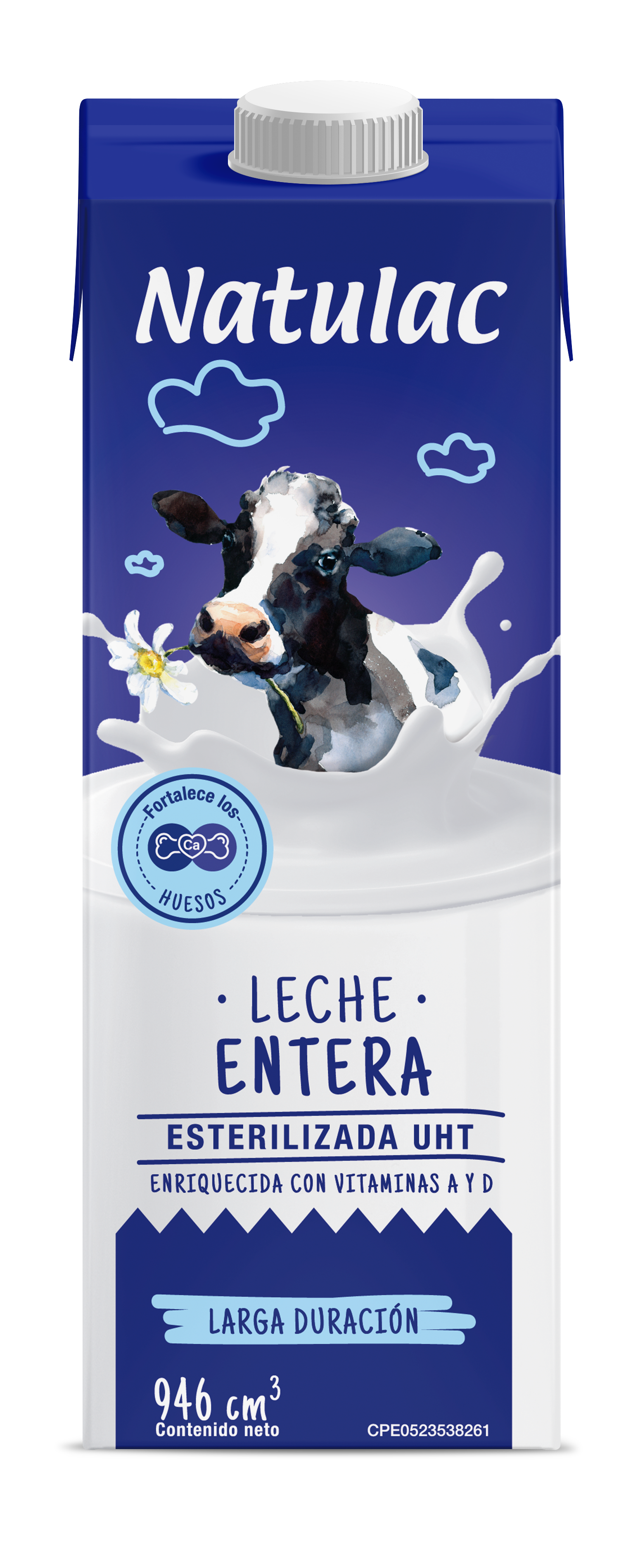 Leche Entera Natulac 946cm3