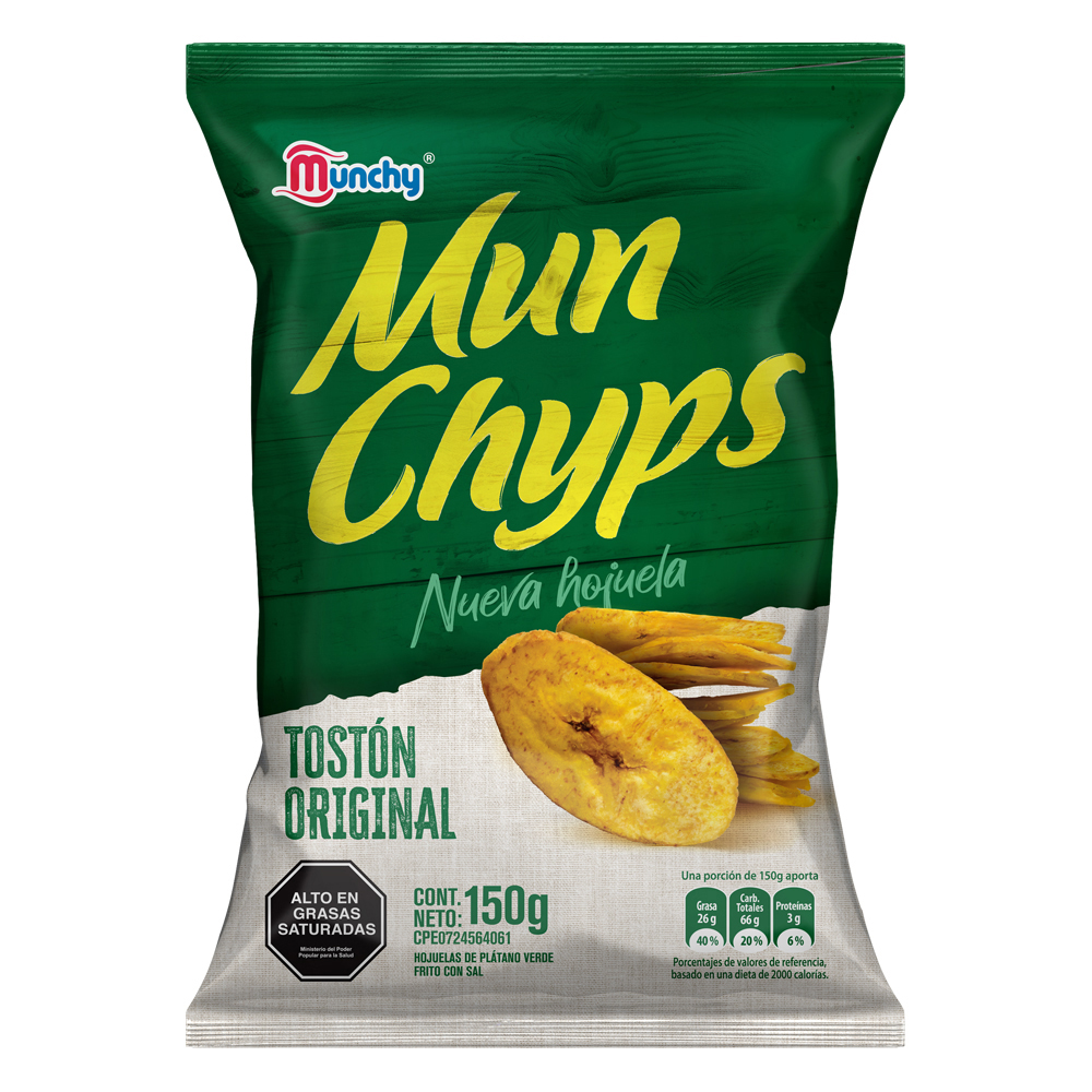 Snack Munchy Toston con sal 150g