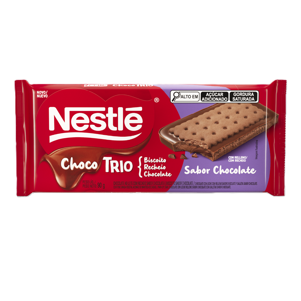 Chocolate Choco Trio Chocolate Nestle 90g