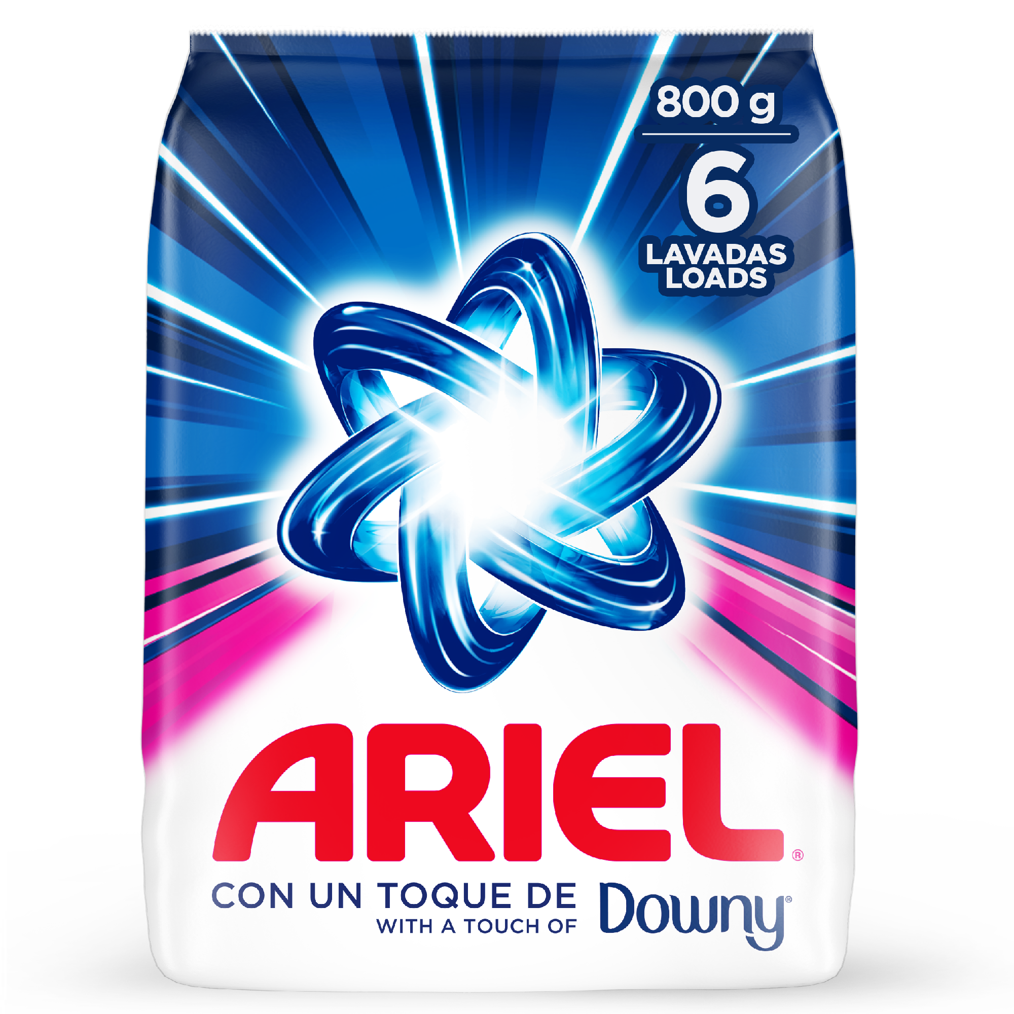 Detergente Ariel con toque de Downy 800g